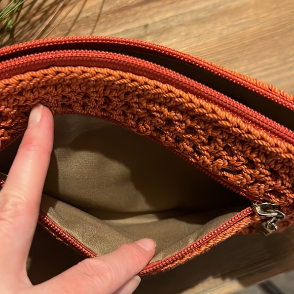 The Sak Crochet Clutch Purse Bag - Picture 7 of 8